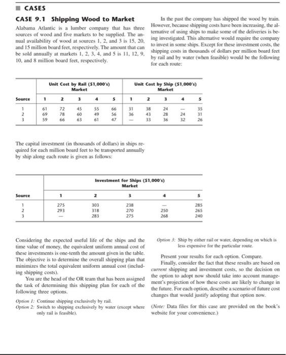 operations research ,please solve using METLAB