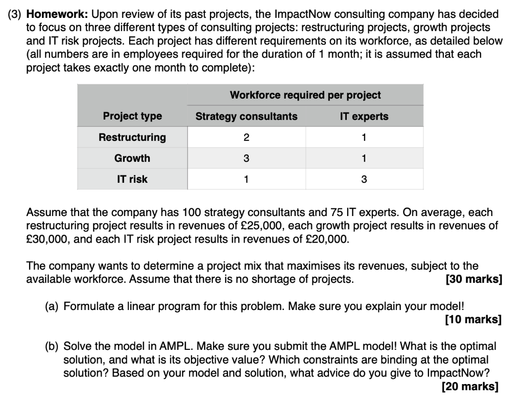 Please write each steps clearly and the .mod of