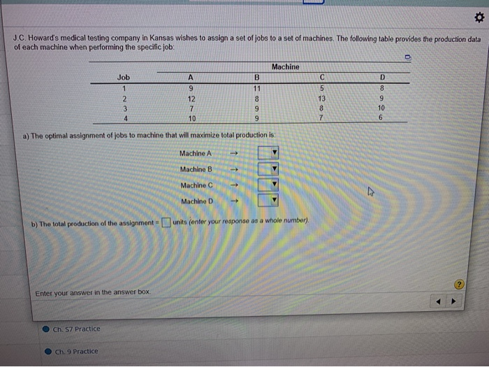J.C. Howard's medical testing company in Kansas