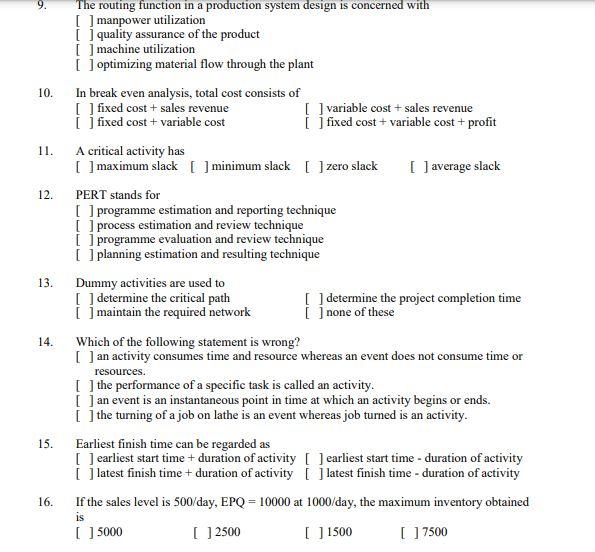 all mcqs for upvote please 9. 10. 11. 12. The