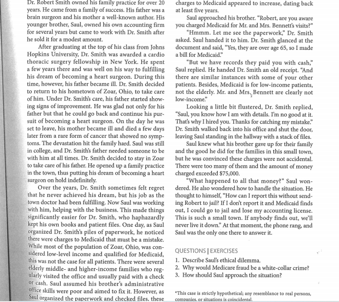 question Describe the Saul's dilemma in 600 words