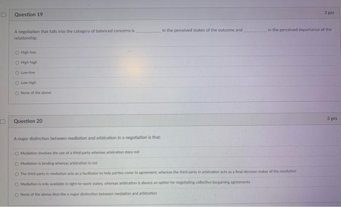 Dy Question 19 3 pts in the perceived states of