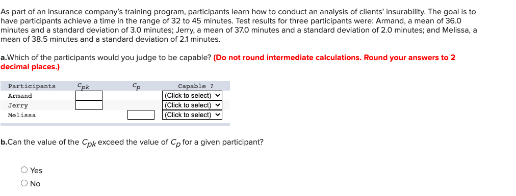 As part of an insurance company's training