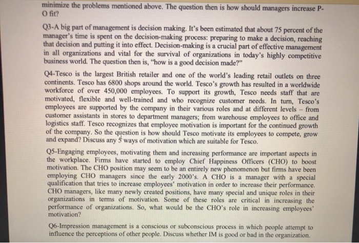 1- Please answer only four of the following six