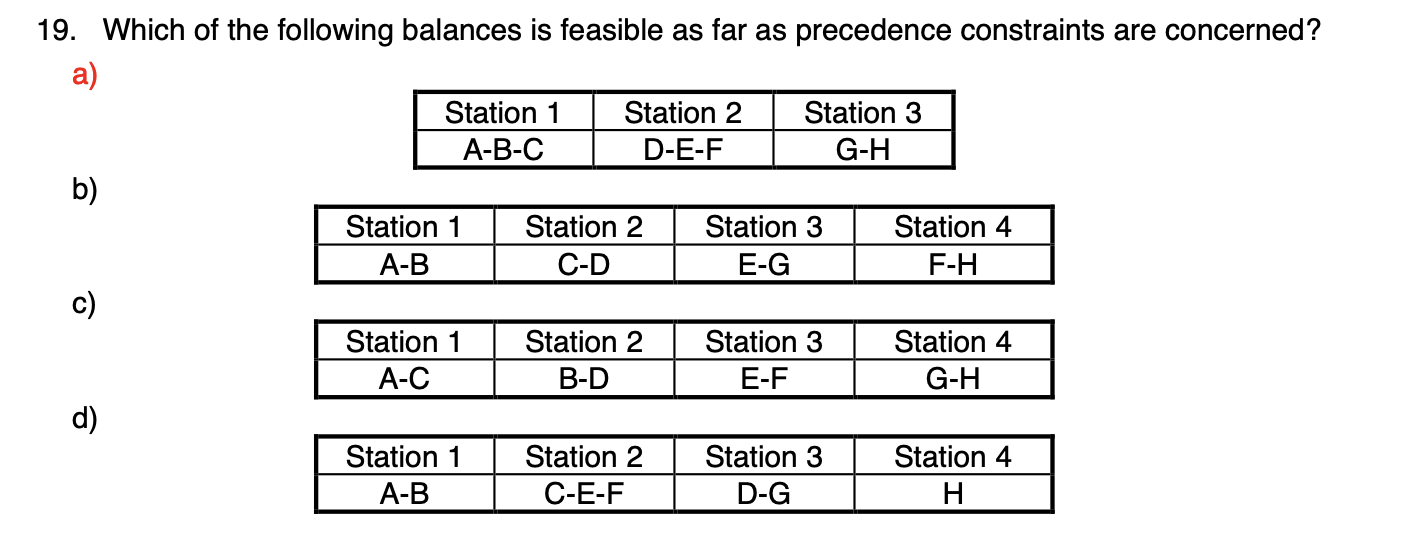 For remaining questions consider the line