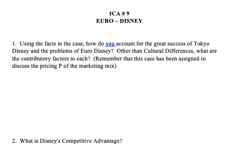 For question 2, the answer is either operational