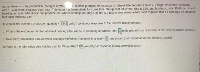 please explain how to solve Arthur Meiners is the