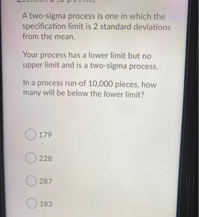 You are the Quality Control Manager for a lithium