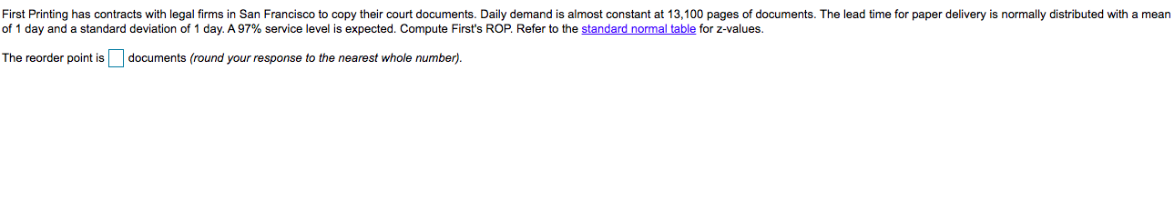 First Printing has contracts with legal firms in