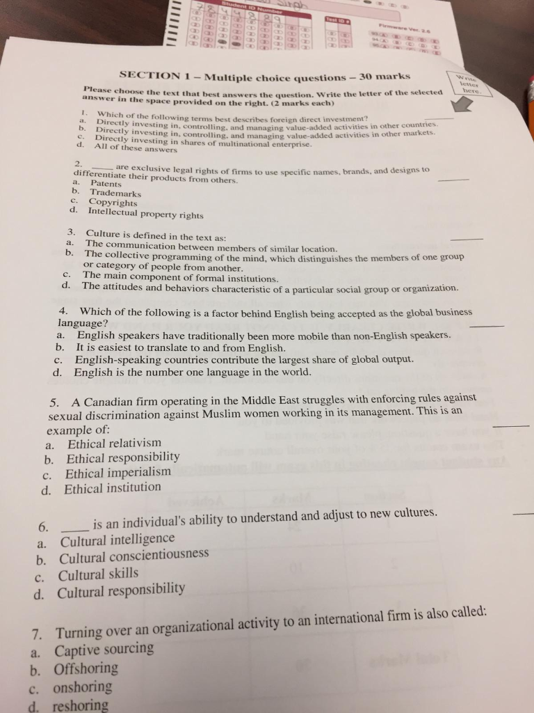 Sina . 888888 Te BELCO 1988 SECTION 1 - Multiple