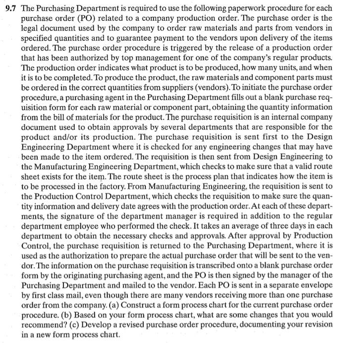 i need just the process map 9.13 Develop a