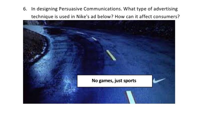 CONSUMER BEHAVIOR Please help 6. In designing