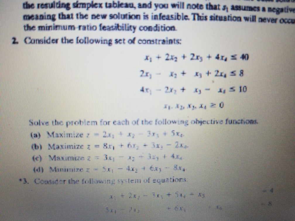 the resuldng smplex tableau, and you will note