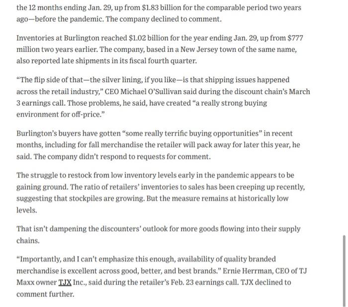 Please review the article below and post a one