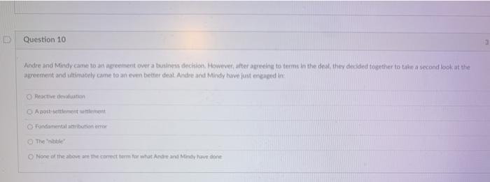 Question 9 Which of the following is/are true