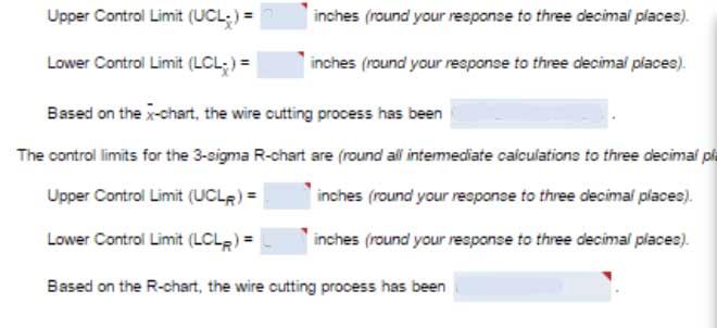 Refer to Table 56.1 - Factors for Computing