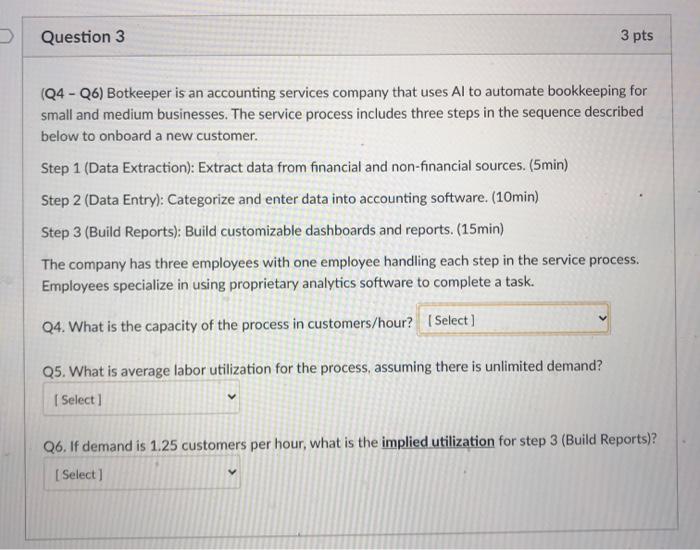 100% upvote Question 3 3 pts (Q4 - Q6) Botkeeper