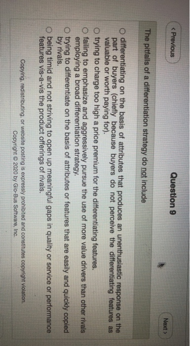 < Previous Question 9 Next  style=