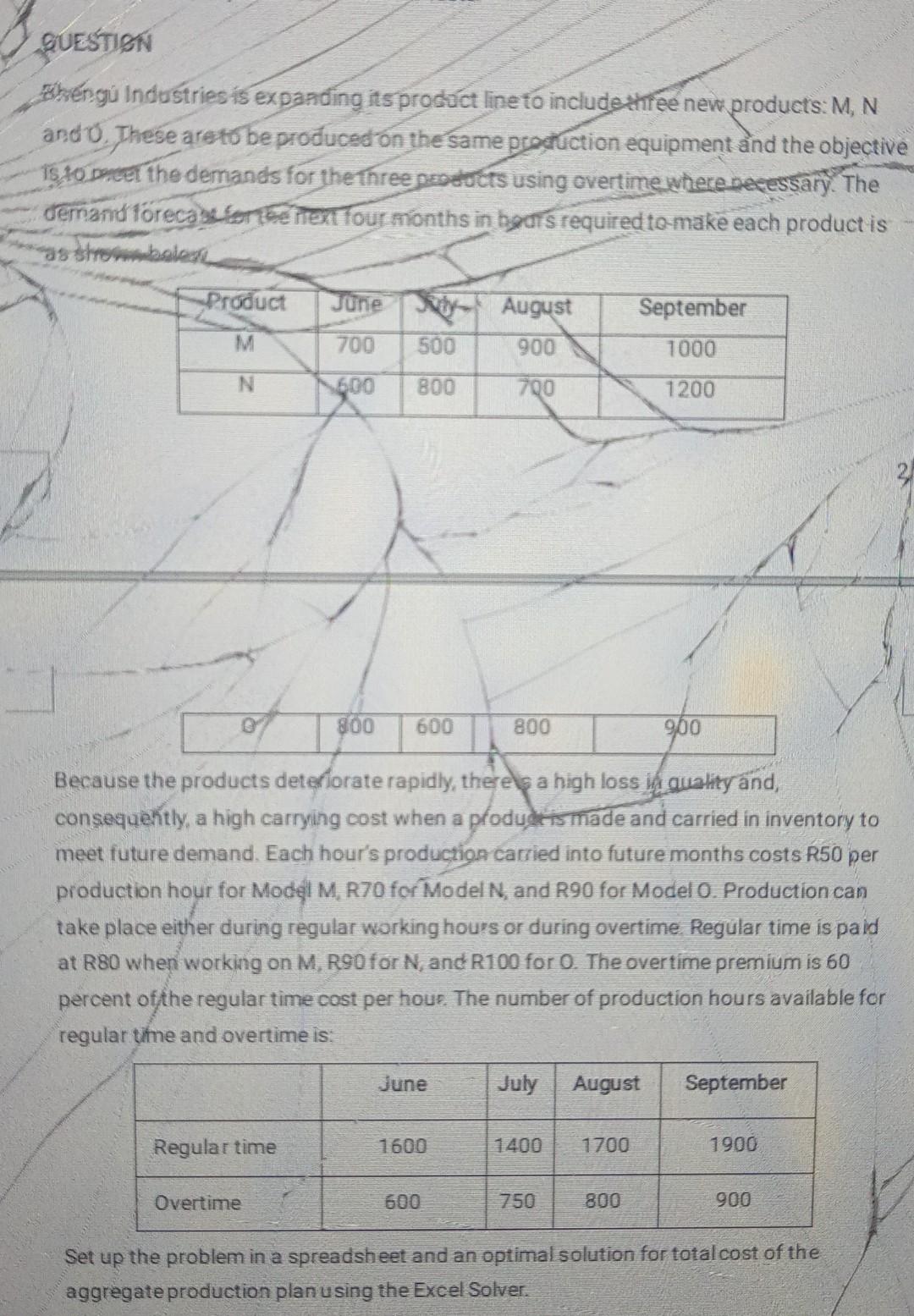 QUESTION Bengu Industries is expanding its prodct