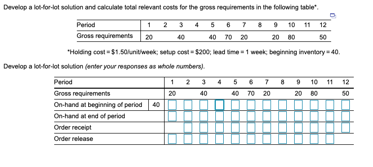 Part B: The Total Cost is_____ (Round your answer