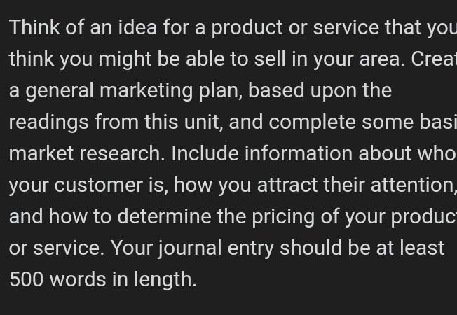 Please give me another example of the product and