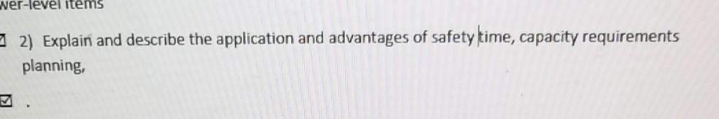 please provide explanation, application and