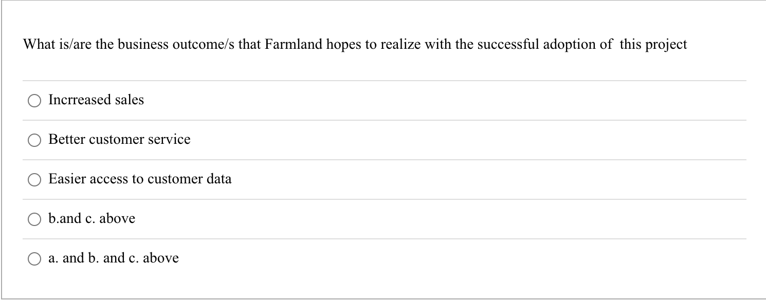 scenario: Sally Smith, Salesperson for CANDOO