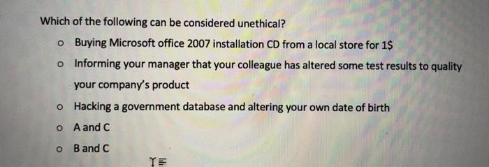 Which of the following can be considered