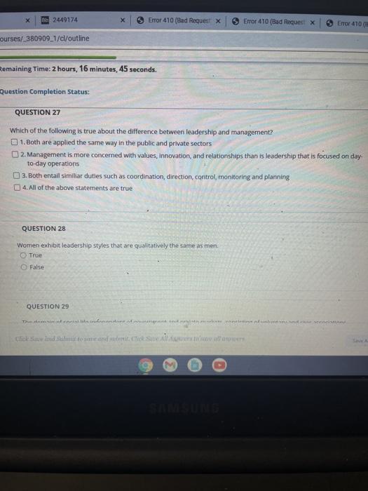 B 2449174 Error 410 (Bad Request X > Error 410