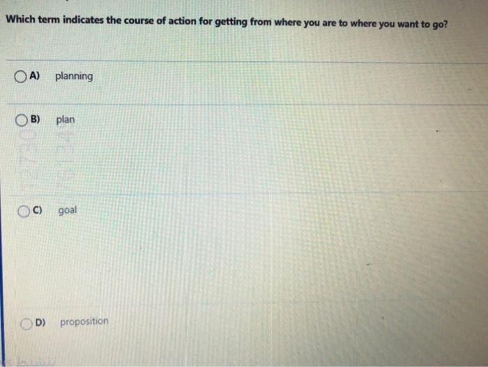 Which of the following includes five basic