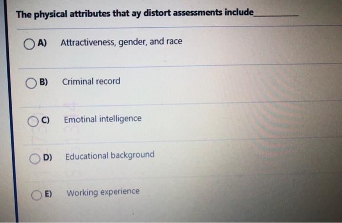 Which of the following includes five basic