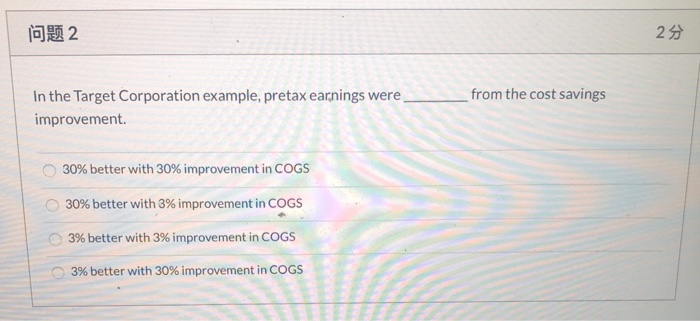 10 2 25 from the cost savings In the Target