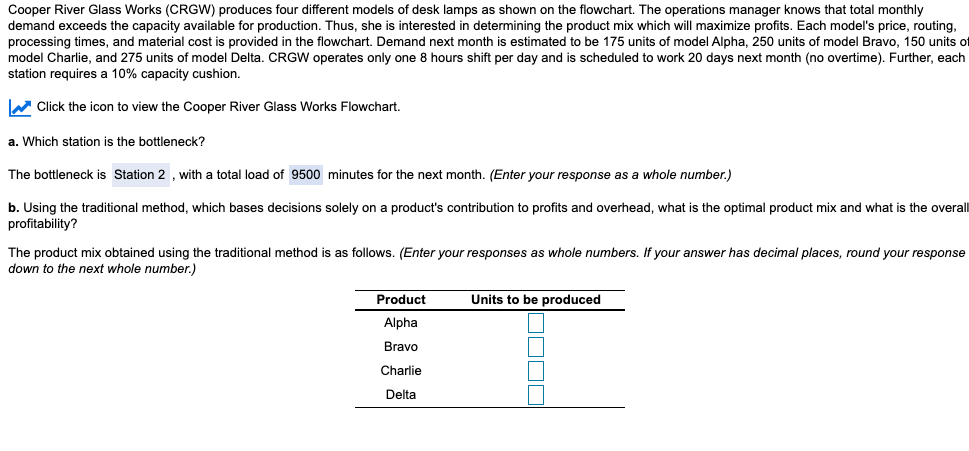 I got answer A, just not b and c Cooper River