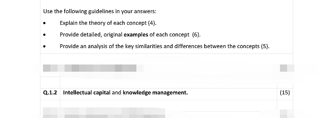 Use the following guidelines in your answers: