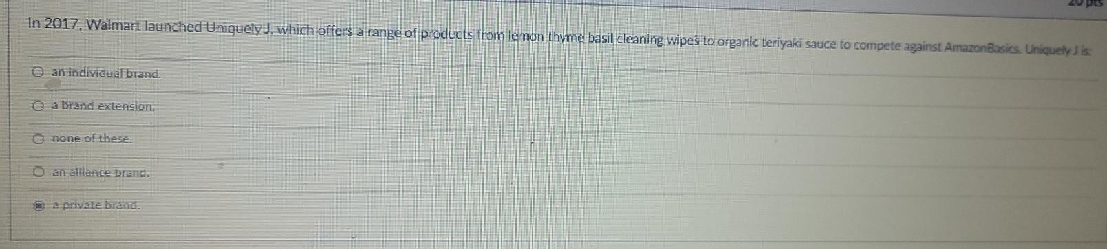2 DES In 2017. Walmart launched Uniquely J.which