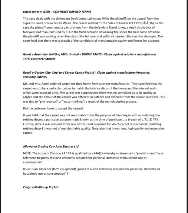 BUSINESS LAW SUBJECT. please make situation 1,