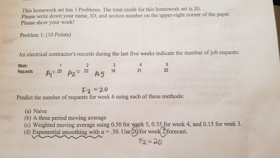 please predict the numbers for week 6 for each