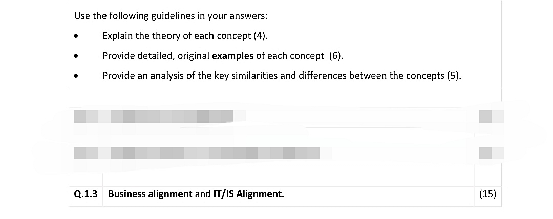 Use the following guidelines in your answers: