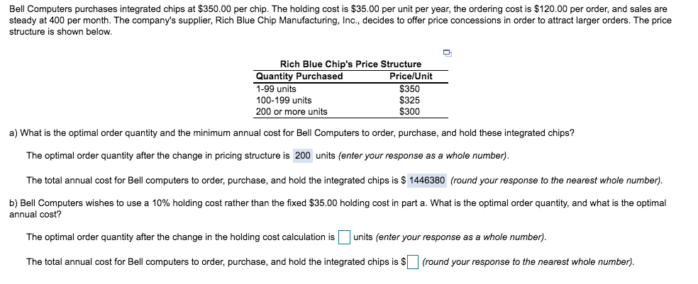 Bell Computers purchases integrated chips at