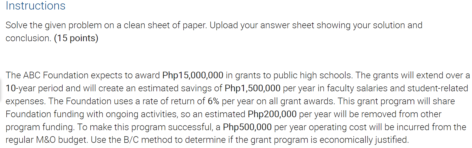 The following are some examples if it would help: