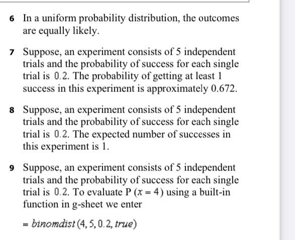it is true or false question 6 In a uniform