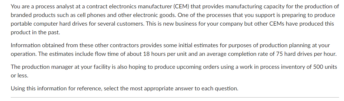 You are a process analyst at a contract