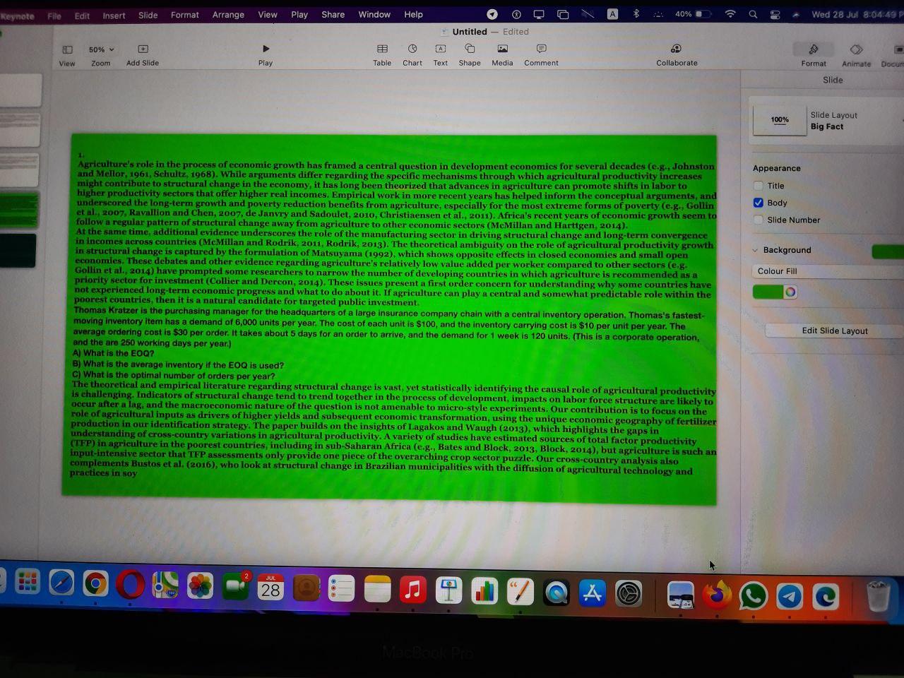 jkj Keynote File Edit Insert Slide Format Arrange