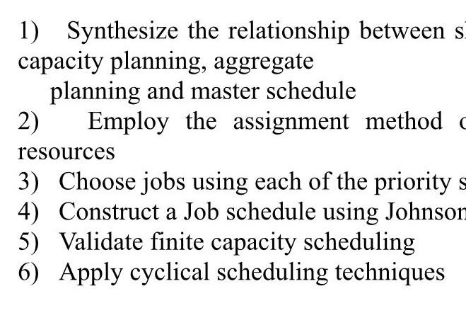1) Synthesize the relationship between s capacity