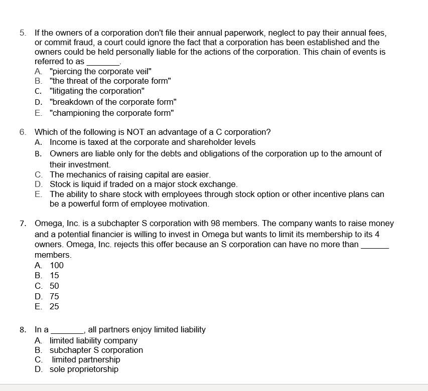 PLEASE ANSWER THIS 4 QUESTION THANK YOU 5. If the