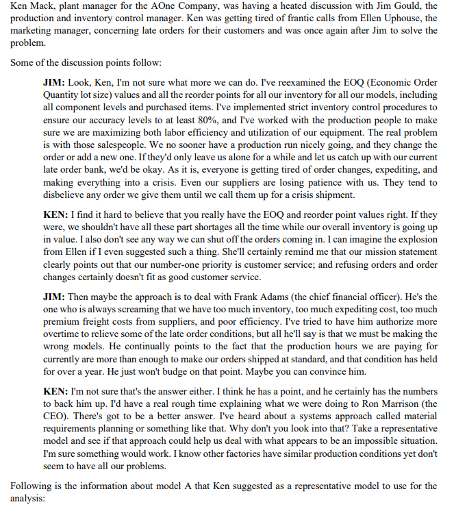 Type or paste question here Ken Mack, plant