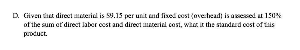 Problem 2 You have received the following data