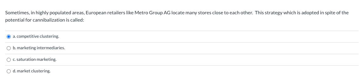 Sometimes, in highly populated areas, European