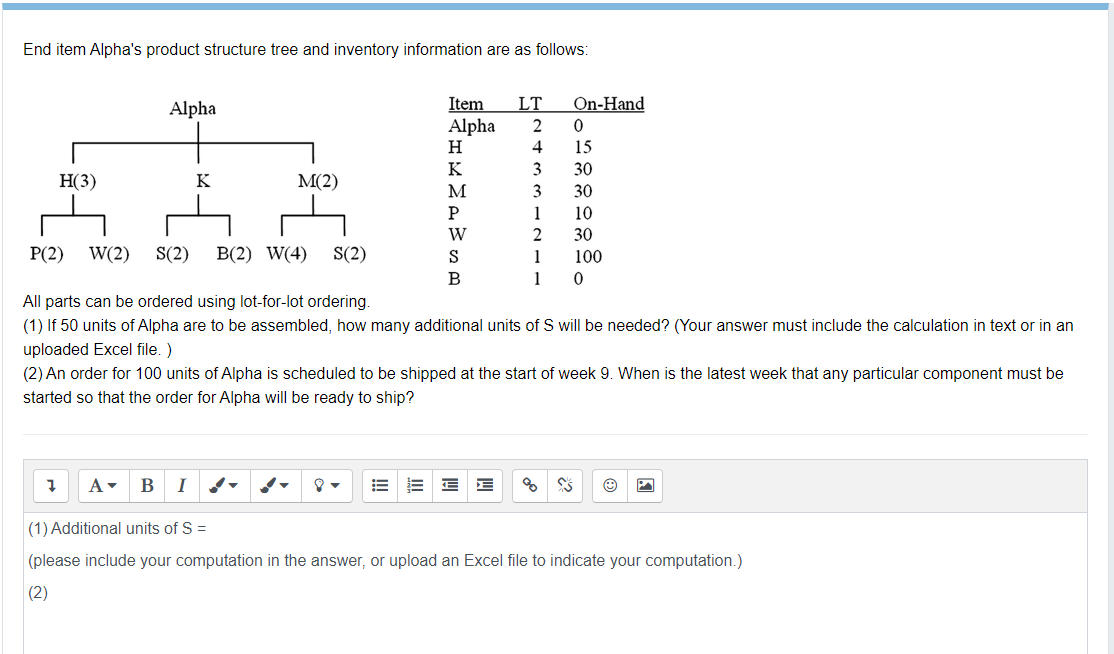 Please include how to get the answer for full