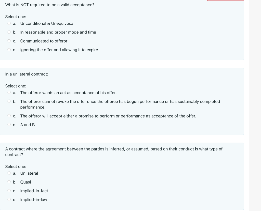 Please answer all What is NOT required to be a